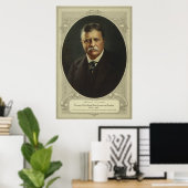 Theodore Roosevelt Poster (Thuiskantoor)