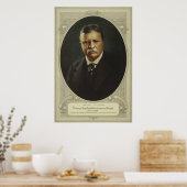 Theodore Roosevelt Poster (Keuken)
