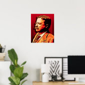 Theodore Roosevelt Poster (Thuiskantoor)