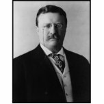 Theodore Roosevelt President Republikein Staand Fotobeeldje<br><div class="desc">De jongen, Theodore, was een fragiel ding, vaak beperkt tot zijn bed door de piepende greep van astma. Maar in zijn hart brandde een vurige geest, een verlangen naar avontuur en een leven dat ten volle werd geleefd. Zijn vader, een wijs en geduldig man, moedigde de jonge Teddy aan om...</div>