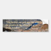 Theodore Roosevelt Quotation Bumpersticker (Voorkant)