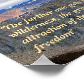 Theodore Roosevelt Quotation Poster (Hoek)