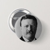 Theodore Roosevelt Ronde Button 5,7 Cm (Voorkant /achterkant)