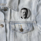 Theodore Roosevelt Ronde Button 5,7 Cm (In situ)