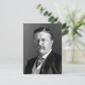 Theodore Roosevelt Teddy President Briefkaart (Staand voorkant)