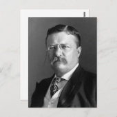 Theodore Roosevelt Teddy President Briefkaart (Voorkant / Achterkant)