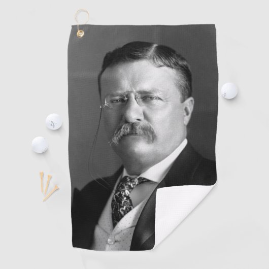 Theodore Roosevelt Teddy President Golfhanddoek (Insitu)
