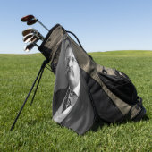 Theodore Roosevelt Teddy President Golfhanddoek (Groen)