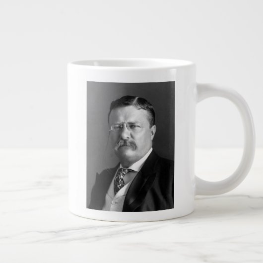 Theodore Roosevelt Teddy President Grote Koffiekop (Rechts)