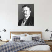 Theodore Roosevelt Teddy President Republikeins Canvas Afdruk (Insitu (Slaapkamer))