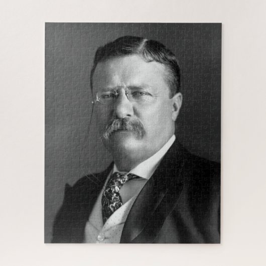 Theodore Roosevelt Teddy President Republikeins Legpuzzel (Verticaal)