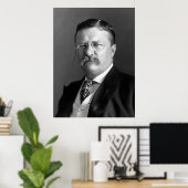 Theodore Roosevelt Teddy President Republikeins Poster (Thuiskantoor)