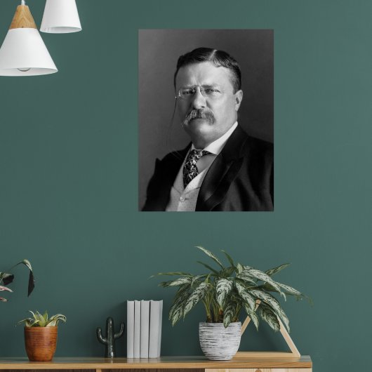 Theodore Roosevelt Teddy President Republikeins Poster (Woonkamer 1)