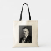Theodore Roosevelt Teddy President Republikeins Tote Bag (Achterkant)