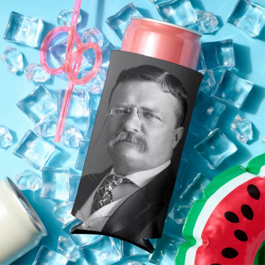 Theodore Roosevelt Teddy President Seltzer Blikjeskoeler (Insitu Zomer)