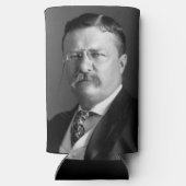 Theodore Roosevelt Teddy President Seltzer Blikjeskoeler (Achterkant)