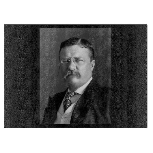 Theodore Roosevelt Teddy President Snijplank (Voorkant)