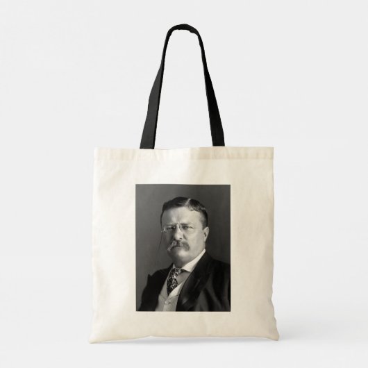 Theodore Roosevelt Teddy President Tote Bag (Achterkant)