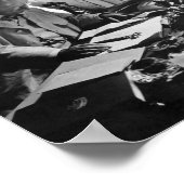 Theodore Roosevelt werkt op het bureau - Sagamore  Poster (Hoek)