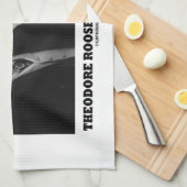 Theodore Roosevelt Wish Doctrine Strenuous Life Theedoek (Quarter Fold)