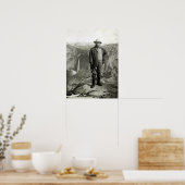  Theodore Roosevelt Yosemite Poster (Keuken)