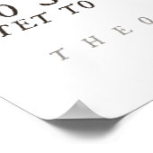 Theodore Roosevelt's Strenuous Life Poster (Hoek)