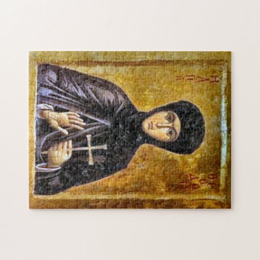 Theodosia van Tyrus Orthodoxe Christelijke Icoon Legpuzzel (Horizontaal)