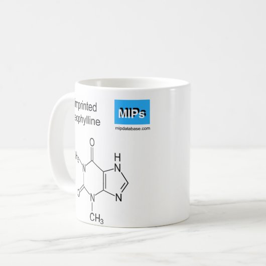 theofylline sjabloon mok (Voorkant links)