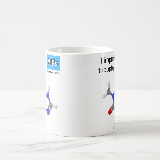 theofylline sjabloon mok bal en stok (Center)