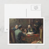 Theologische discussie, 1888 briefkaart (Voorkant / Achterkant)
