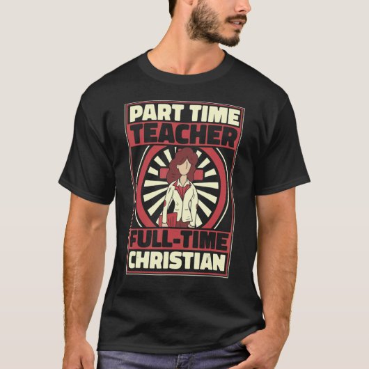 Theology Bible Study Christianity   Christian Teac T-shirt (Voorkant)