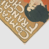 Théophile Steinlen Compagnie Française Chocolade Tissuepapier (Detail)