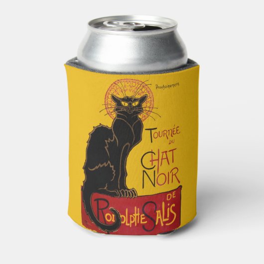 Theophile Steinlen - Le Chat Noir Blikjeskoeler (Blikje Achterkant)