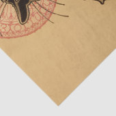 Théophile Steinlen Le Chat Noir Decoupage Tissuepapier (Detail)