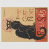 Théophile Steinlen Le Chat Noir Decoupage Tissuepapier (Voorkant)