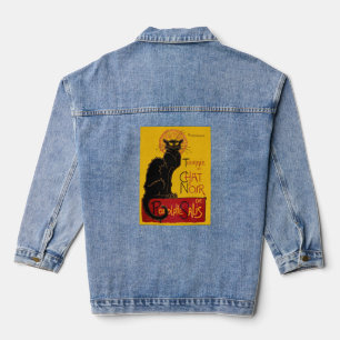 Theophile Steinlen - Le Chat Noir  Denim Jacket