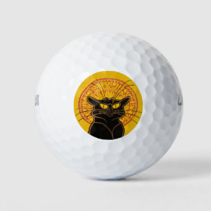 Theophile Steinlen - Le Chat Noir  Golfballen