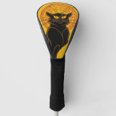 Theophile Steinlen - Le Chat Noir  Golfheadcover (Voorkant)