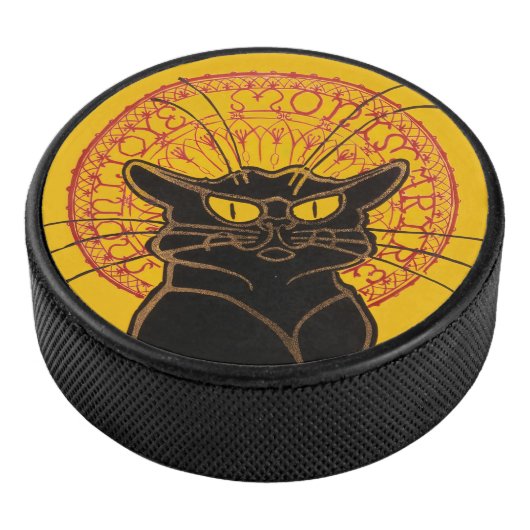 Theophile Steinlen - Le Chat Noir  Hockey Puck (3/4)