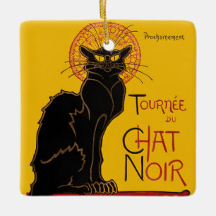 Theophile Steinlen - Le Chat Noir Keramisch Ornament
