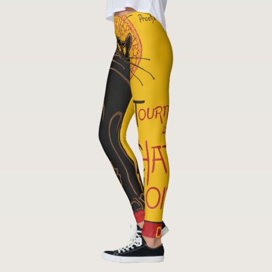 Theophile Steinlen - Le Chat Noir  Leggings (Links)