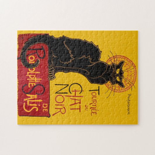 Theophile Steinlen - Le Chat Noir Legpuzzel (Horizontaal)