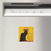 Theophile Steinlen - Le Chat Noir  Magneet (Insitu (Vaatwasser))