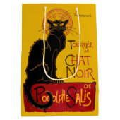 Theophile Steinlen - Le Chat Noir  Medium Cadeauzakje (Achterkant)
