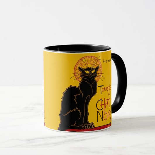 Theophile Steinlen - Le Chat Noir  Mok (Voorkant rechts)