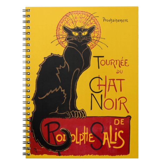 Theophile Steinlen - Le Chat Noir  Notitieboek (Voorkant)