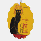 Theophile Steinlen - Le Chat Noir  Ornament Kaart (Links)