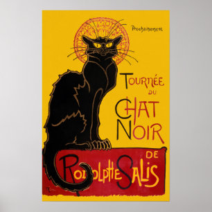 Theophile Steinlen - Le Chat Noir Oude Poster