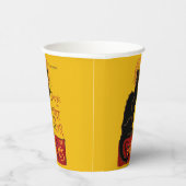 Theophile Steinlen - Le Chat Noir Papieren Bekers (Rechts)