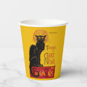 Theophile Steinlen - Le Chat Noir  Papieren Bekers (Voorkant)